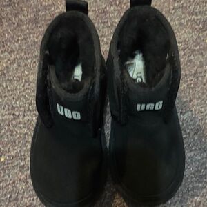 UGG Kids Classic Black Boots